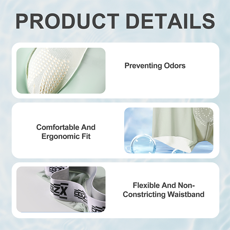 💥LAST DAY SALE 30% OFF💥Men's Cooling Antibacterial Boxer Briefs