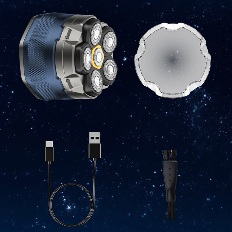 🔥2025 Hot Sale 50% OFF🔥6D Waterproof Head Shaver Kit for Bald Men