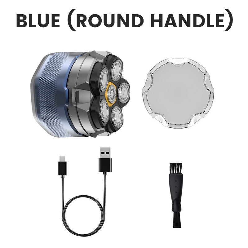 🔥2025 Hot Sale 50% OFF🔥6D Waterproof Head Shaver Kit for Bald Men