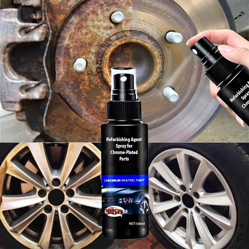 🔥 LAST DAY -BUY 2 GET 1 FREE 🔥Refurbishing Agent Spray for Chrome-Plated Parts