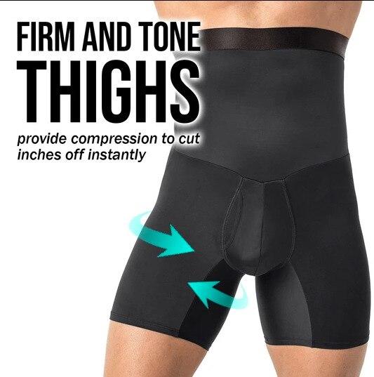 ⏳Limited time 50% off💥Men's High Waist Shapewear Boxer Briefs