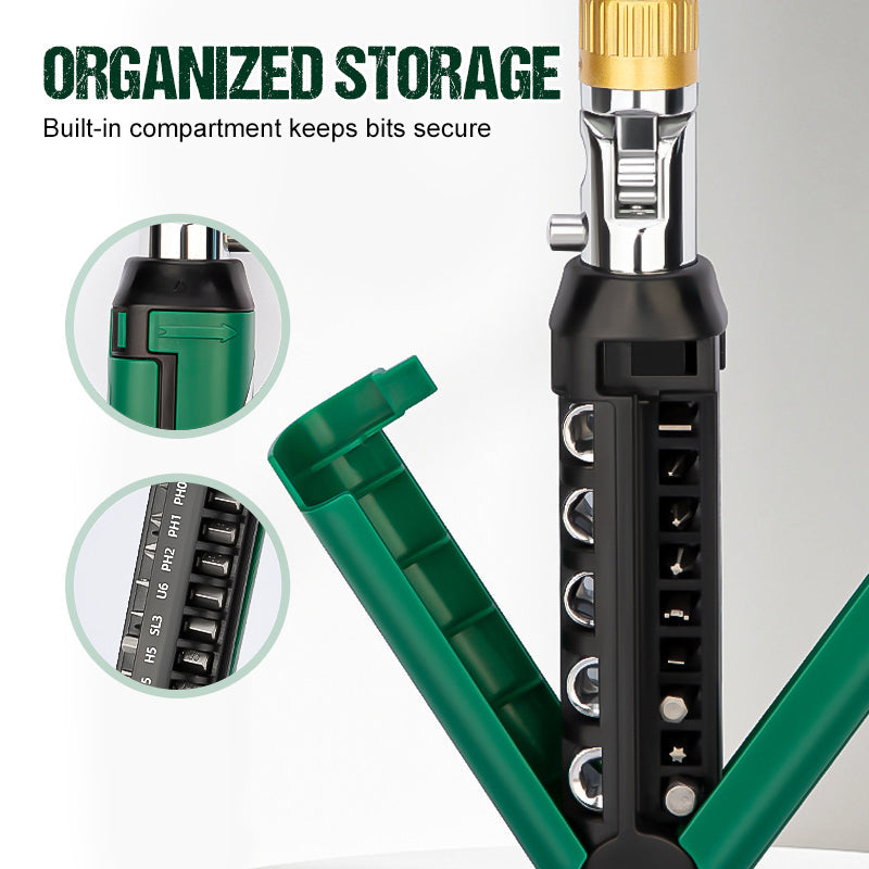 ⏳Limited time 50% off💥14-in-1 Adjustable Ratchet Screwdriver