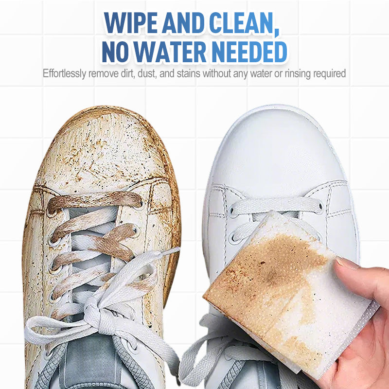 🔥Limited Hot Sale 50% OFF-💥Each Pack Only ￡2.1!🍃👟Quick-Clean Shoe Wipes