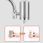 Water purifier for stainless steel household faucets without installation