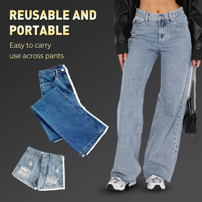 Spring-Loaded Metal Waist Extender Button for Jeans – shimmer07