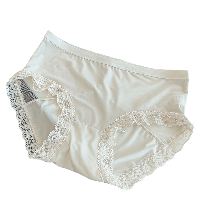 Women's Soft Lace Mid-Rise Panty