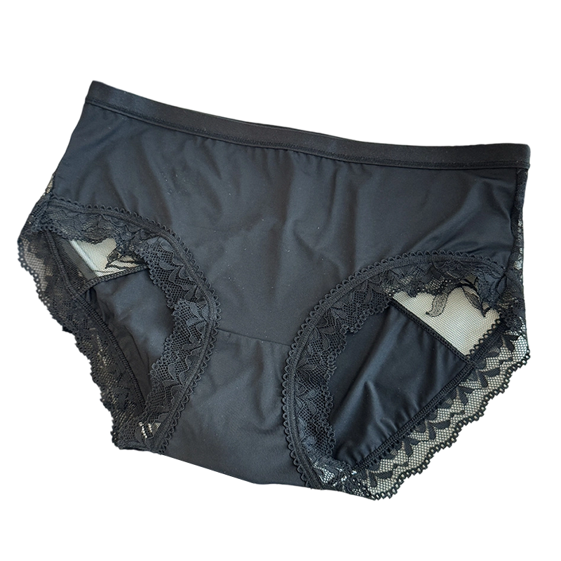 Women's Soft Lace Mid-Rise Panty