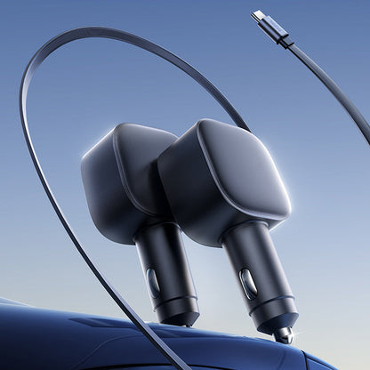 Compact Retractable Car Charger
