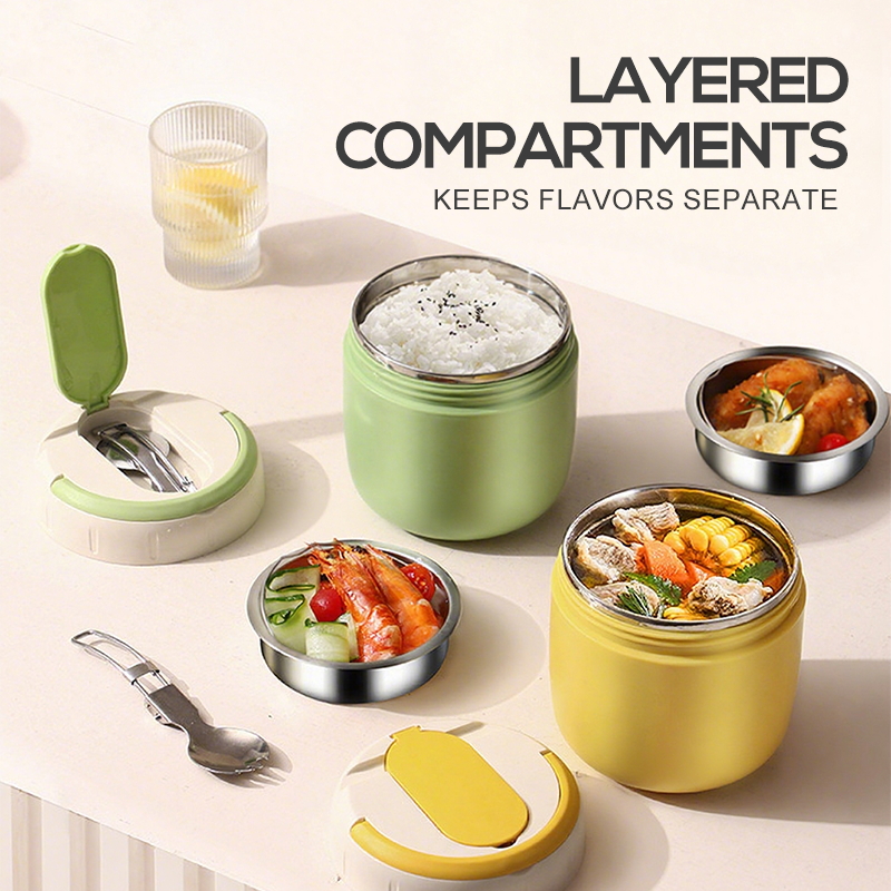 1.5L Stainless Steel Vacuum Insulated Food Jar