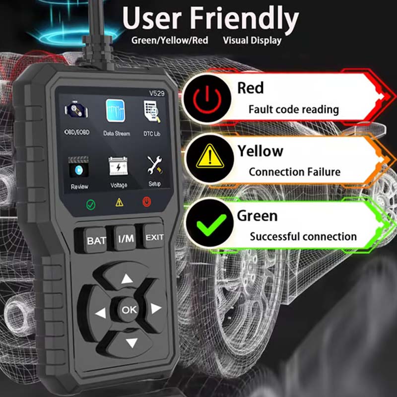 🚗60% OFF NOW!🎉Professional OBD2 Diagnostic Tool – Fast Analysis, Wide Compatibility & User-Friendly🔍📦
