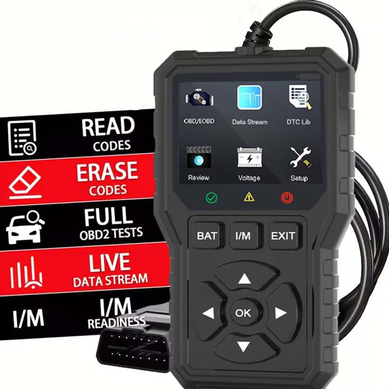 🚗60% OFF NOW!🎉Professional OBD2 Diagnostic Tool – Fast Analysis, Wide Compatibility & User-Friendly🔍📦