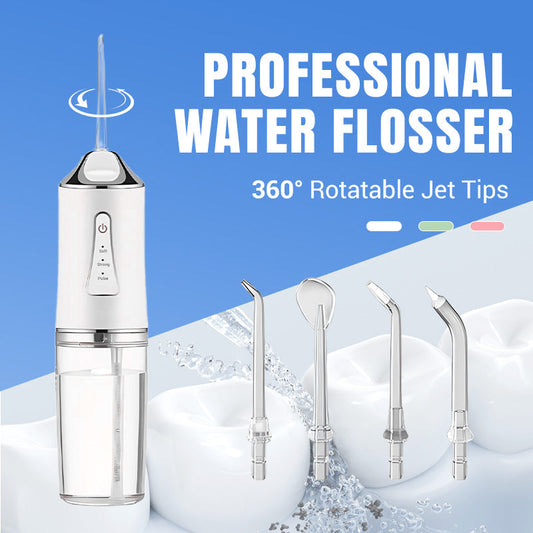 ⏳ Time-Limited Special! ⏰ Portable Oral Irrigator – Water Flosser! 💧🦷