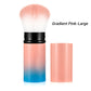 Versatile & Retractable Makeup Brush for Blush and Powder