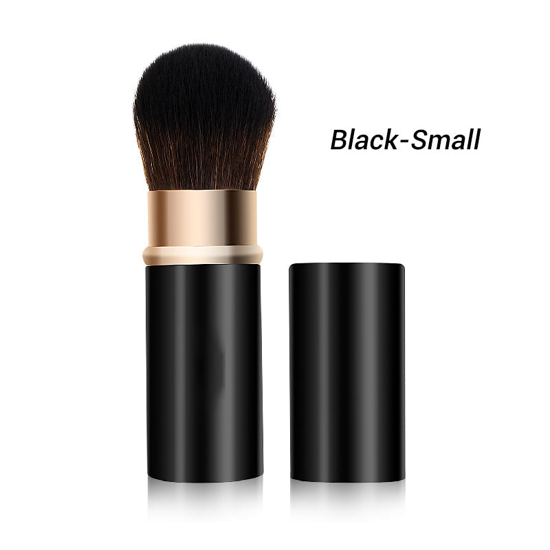 Versatile & Retractable Makeup Brush for Blush and Powder