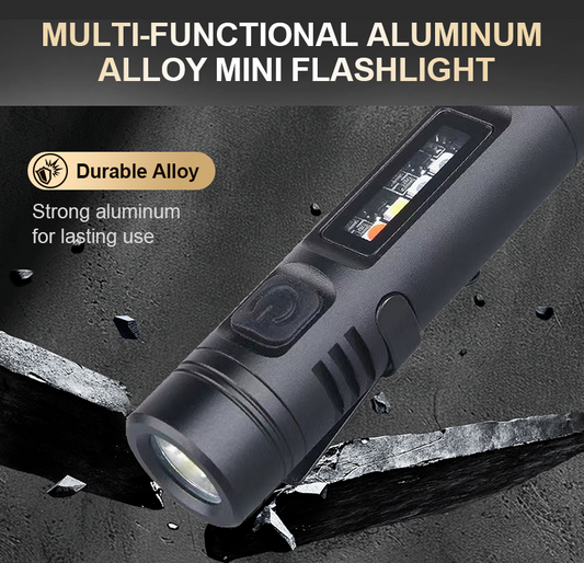 ⏳Limited-time 49% off⏰💥Multi-Functional Aluminum Alloy Mini Flashlight