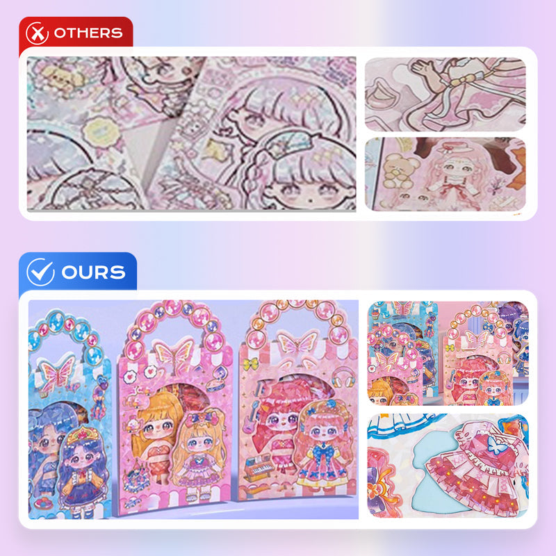 🎁🎄Christmas Sale 70% OFF💝Magnetic Dress-Up Dolls for Kids