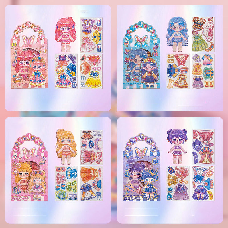 🎁🎄Christmas Sale 70% OFF💝Magnetic Dress-Up Dolls for Kids