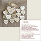 10 Reasons Why You Are My Friend Wooden Hearts