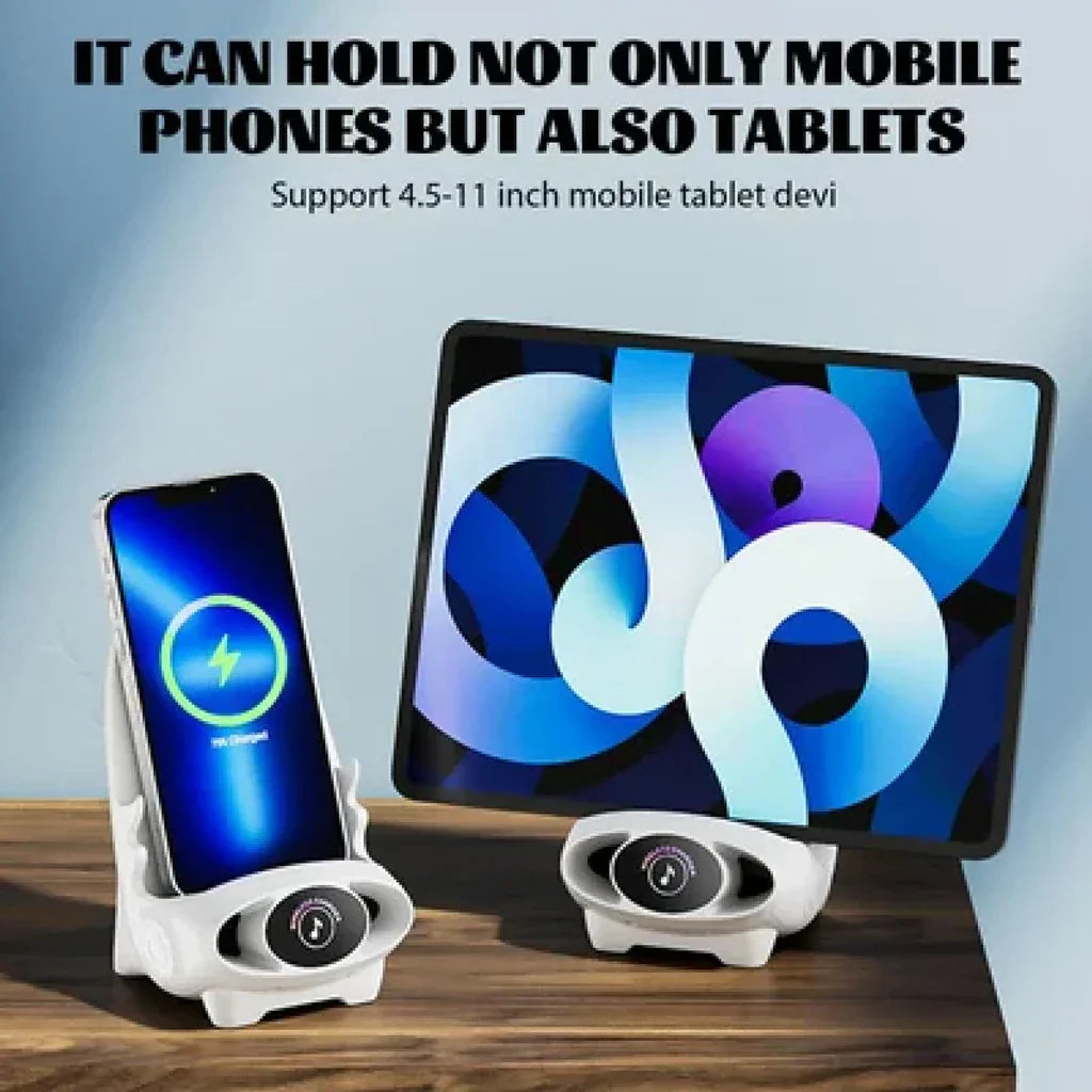 🔥2025 Mini Chair Wireless Fast Charger Multifunctional Phone Holder — Adapts to All Phones
