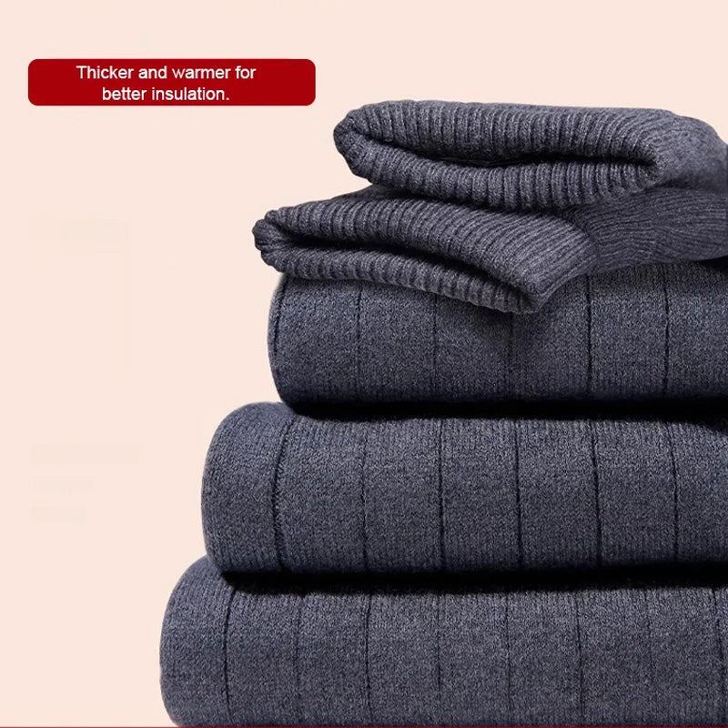 🦵 50% OFF NOW! ✨ Warm Stretch Long Knee Pads - Elastic Thermal Fleece for Outdoor Activities & Joint Support ❤️🔛