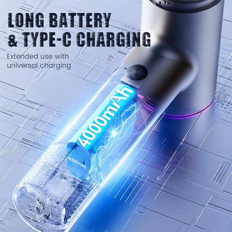 2-in-1 Portable Car Vacuum with Blower