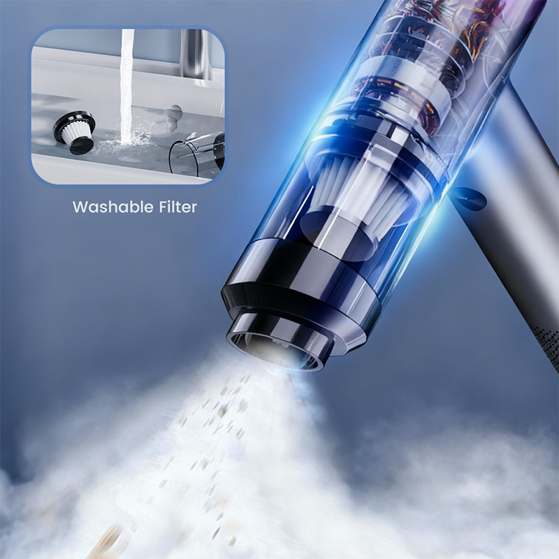 2-in-1 Portable Car Vacuum with Blower