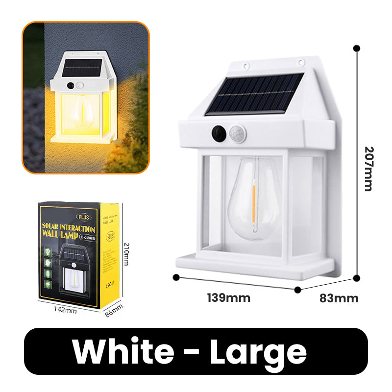 🎁 50% OFF! 💡 SOLAR WALL LIGHT - Motion Sensor & Weatherproof, Automatic Dusk to Dawn Operation, Easy Installation for Garden and Pathway 🌟🛒