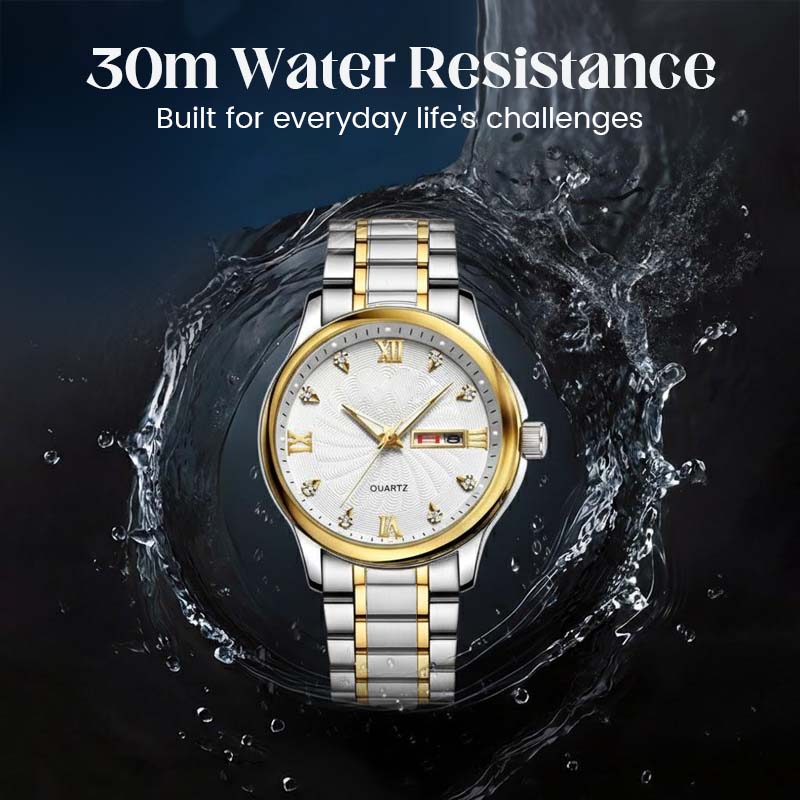 🔥Christmas Limited-Time Offer: 50% OFF!!!🔥Men's Two-Tone Waterproof Luminous Watch