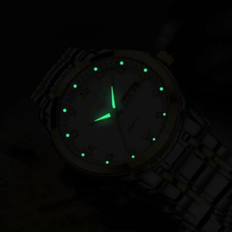 🔥Christmas Limited-Time Offer: 50% OFF!!!🔥Men's Two-Tone Waterproof Luminous Watch