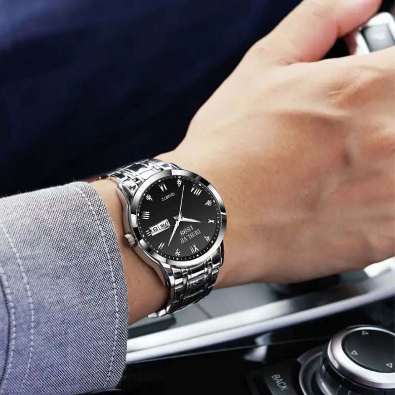 🔥Christmas Limited-Time Offer: 50% OFF!!!🔥Men's Two-Tone Waterproof Luminous Watch