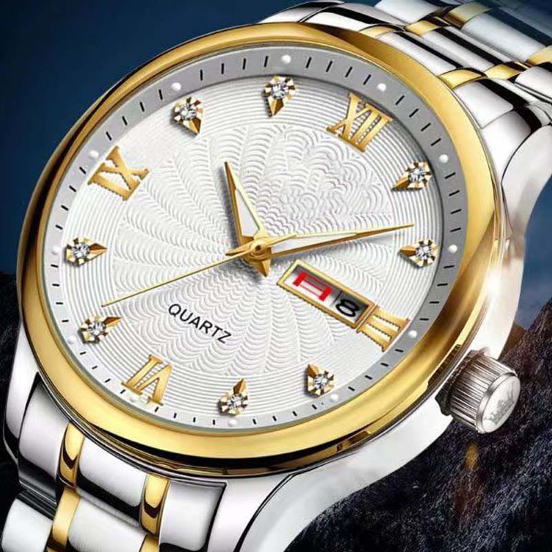 🔥Christmas Limited-Time Offer: 50% OFF!!!🔥Men's Two-Tone Waterproof Luminous Watch