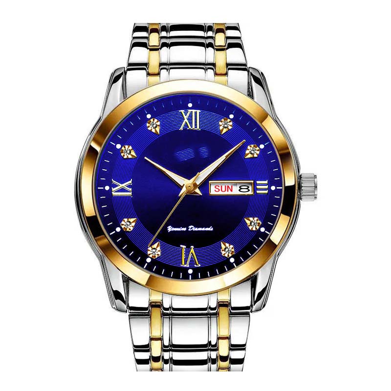 🔥Christmas Limited-Time Offer: 50% OFF!!!🔥Men's Two-Tone Waterproof Luminous Watch