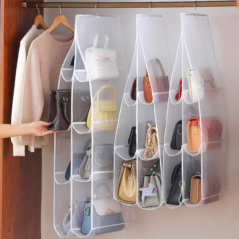 🎄Christmas promotion 50% OFF🔥Hanging Handbag Dust-Proof Organizer with 6/8 Large Pockets