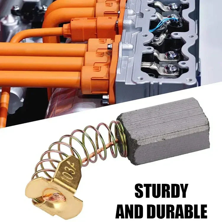 🔧 60% OFF NOW! ⚙️ Carbon Brush Set for Electric Tools – Universal Replacement, Extends Tool Life & Ensures Stable Performance ✨📦