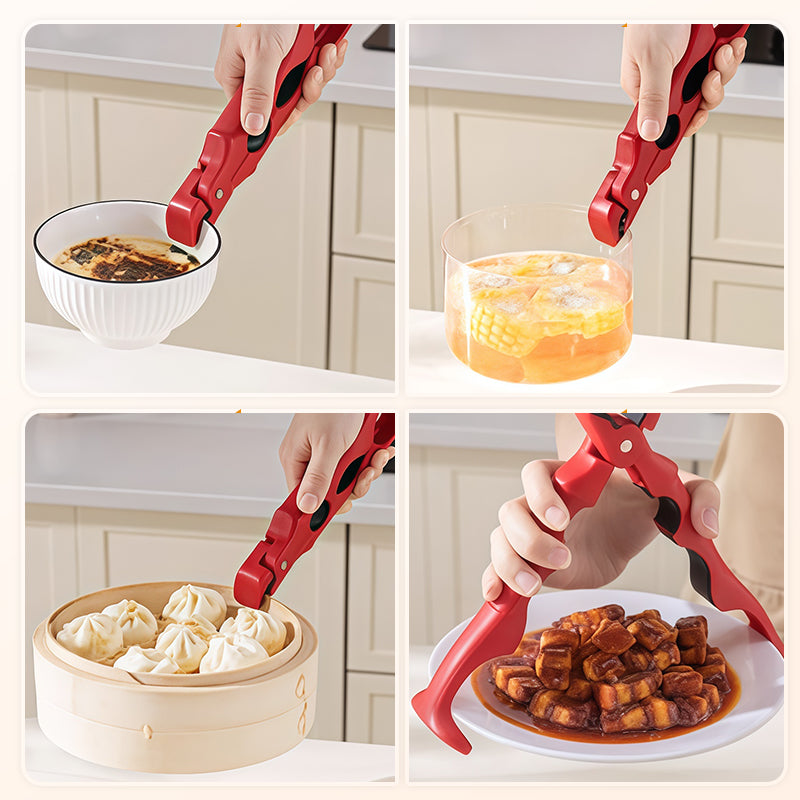 🎅Christmas promotion 50% OFF🎁3-in-1 Silicone Bowl and Plate Clamp