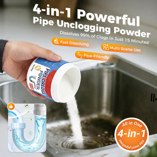 4-in-1 Powerful Pipe Unclogging Powder