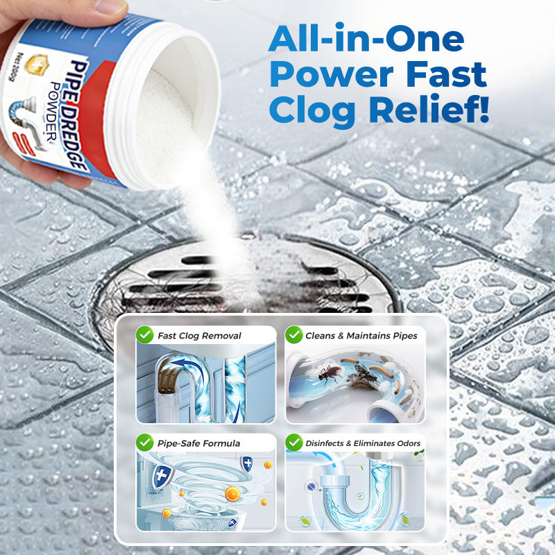 4-in-1 Powerful Pipe Unclogging Powder