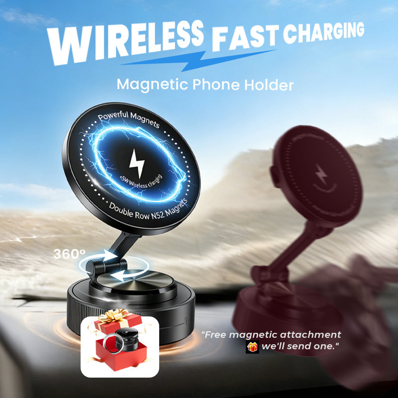 Wireless Fast Charging Magnetic Phone Holder