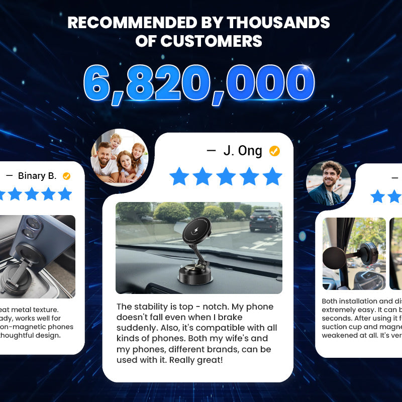 Wireless Fast Charging Magnetic Phone Holder