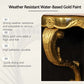 Water-Based Weather-Resistant Gold Paint