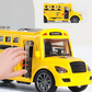 Realistic Friction-Powered School Bus Toy for Toddlers