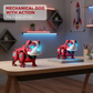 Mechanical Dog Toy with Lights & Music