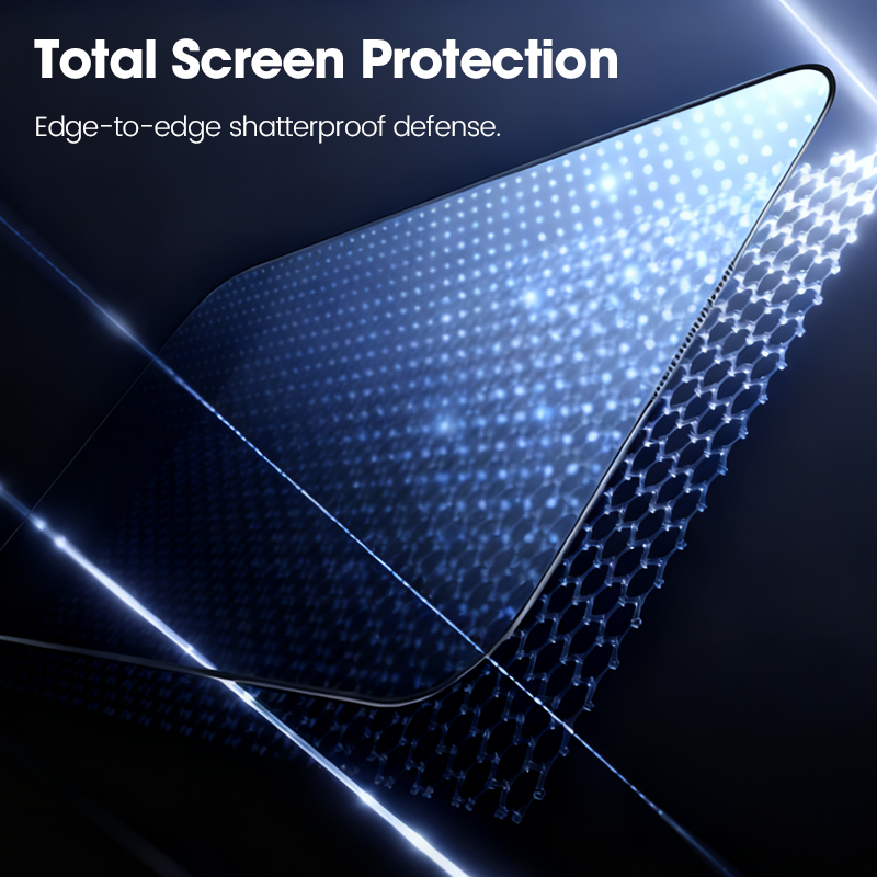 Made in Germany|Crystal Shield Tempered Glass |Full Coverage HD & Anti-Peeping iPhone Screen Protector