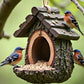 🔥60% OFF! 🐦 2026 NEW ARRIVALS – Outdoor Bird Feeder with Realistic Tree Stump Design | Garden Decor & Wildlife Sanctuary in One! 🌿✨
