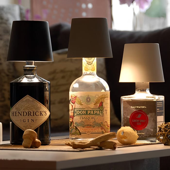 Your 2026 Ambiance Starts Here: Portable Wireless Bottle Lamp 💫