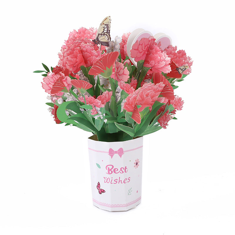 💝 Valentine's Day Special Offer 💝3D Pop-Up Bouquet Greeting Card
