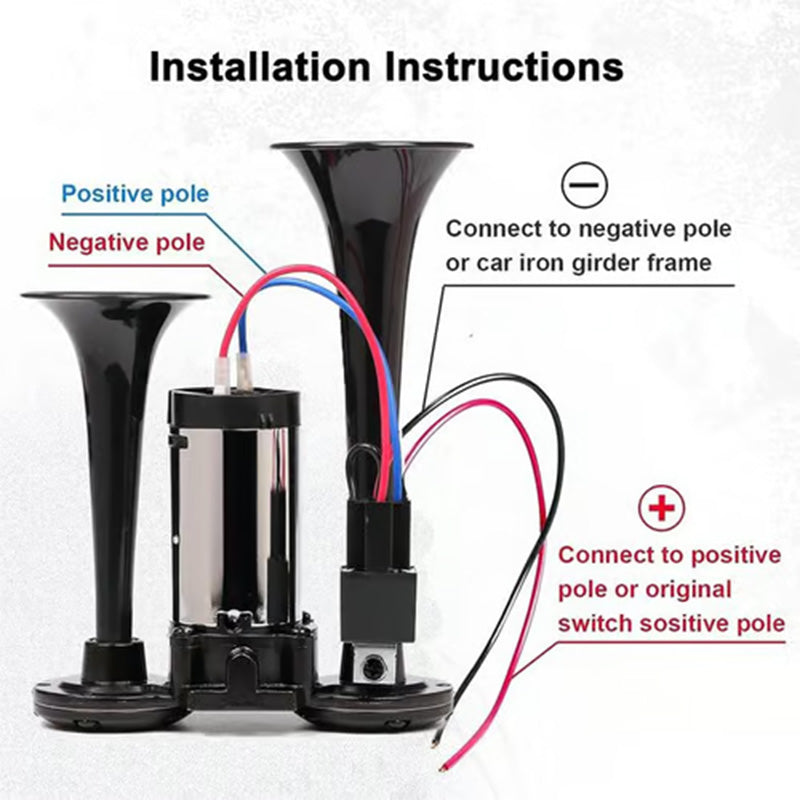 🔥2026 New Arrivals: 57% Off for a Limited Time!🔥Train Air Horn for Truck Car