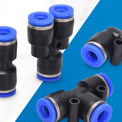 👜 50% OFF NOW! 📱1/4 Inch Pneumatic Push-to-Connect Air Hose Fittings Kit ⚡🔧