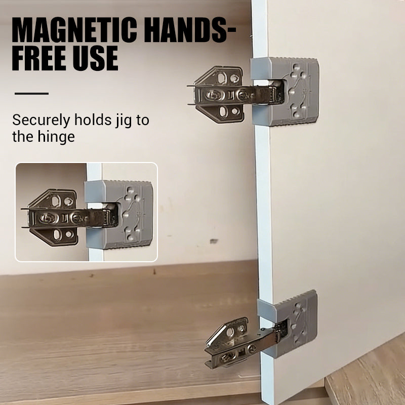 🥳2026 HOT SALE🥳💞50K+ SOLD!💥Magnetic Concealed Hinge Jig Kit