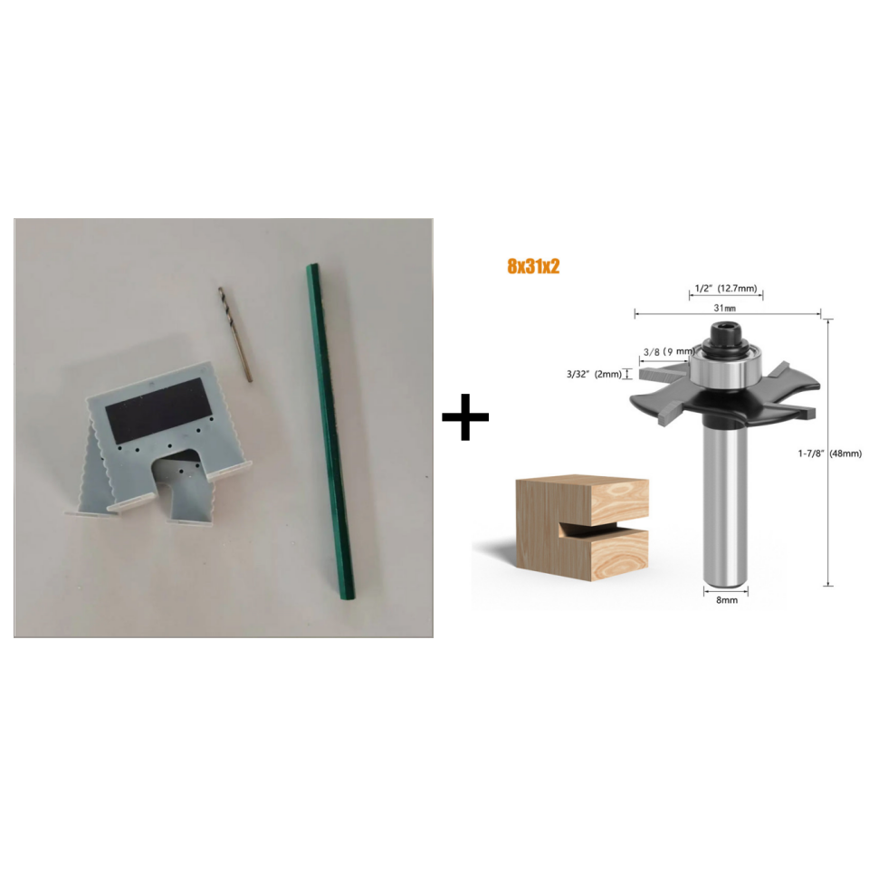 🥳2026 HOT SALE🥳💞50K+ SOLD!💥Magnetic Concealed Hinge Jig Kit
